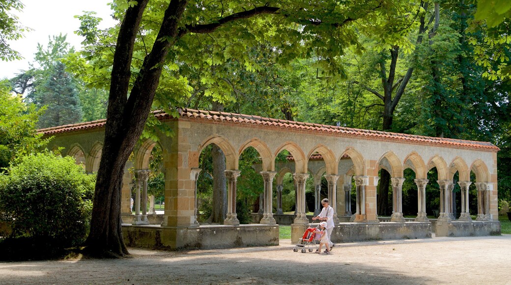Massey Garden showing heritage elements as well as an individual femail