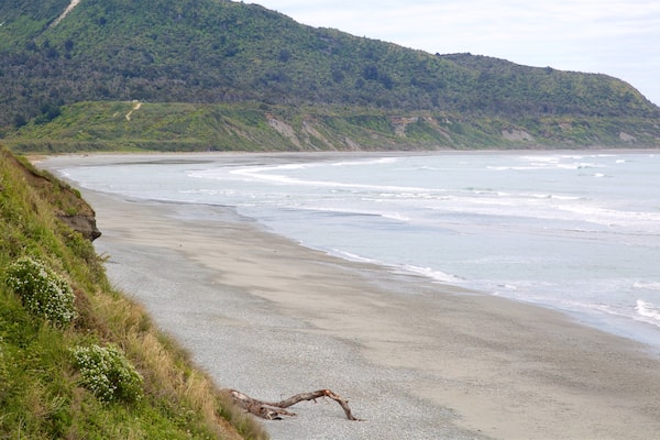 Rapahoe Beach presenterar en sandstrand och stillsam natur