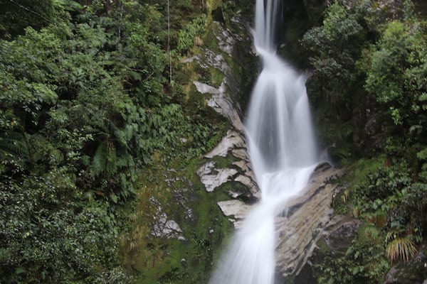 The beautiful Dorothy Falls.