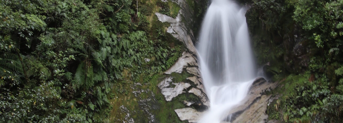 The beautiful Dorothy Falls.