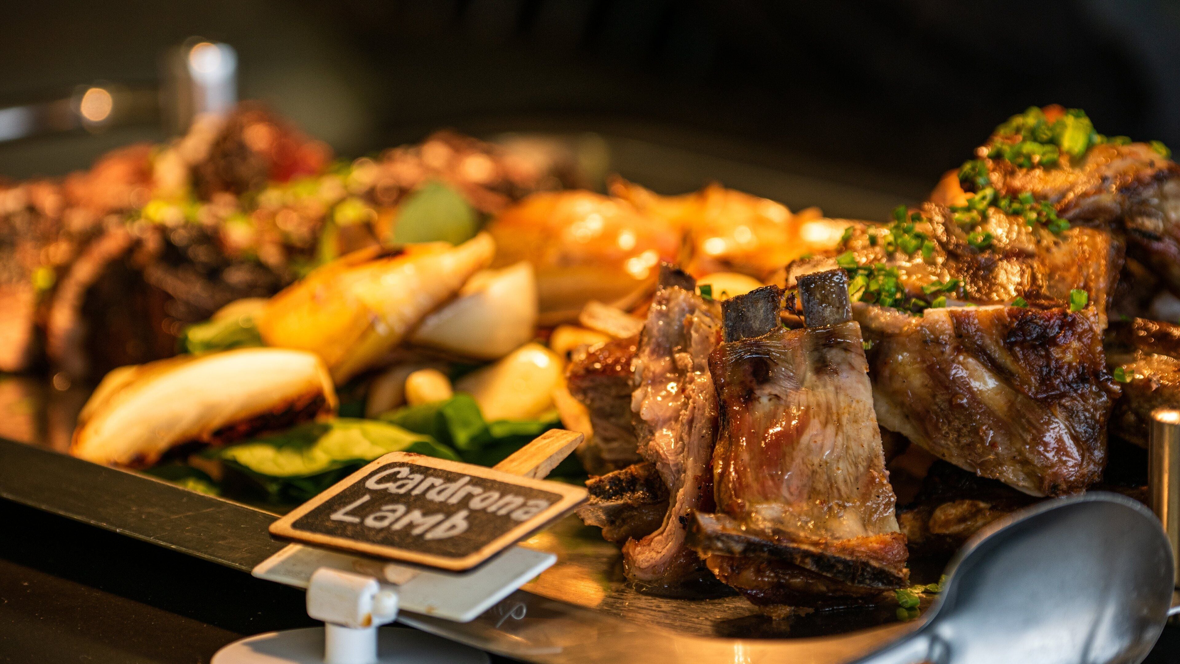 Walter Peak High Country Farm showing dining out and food