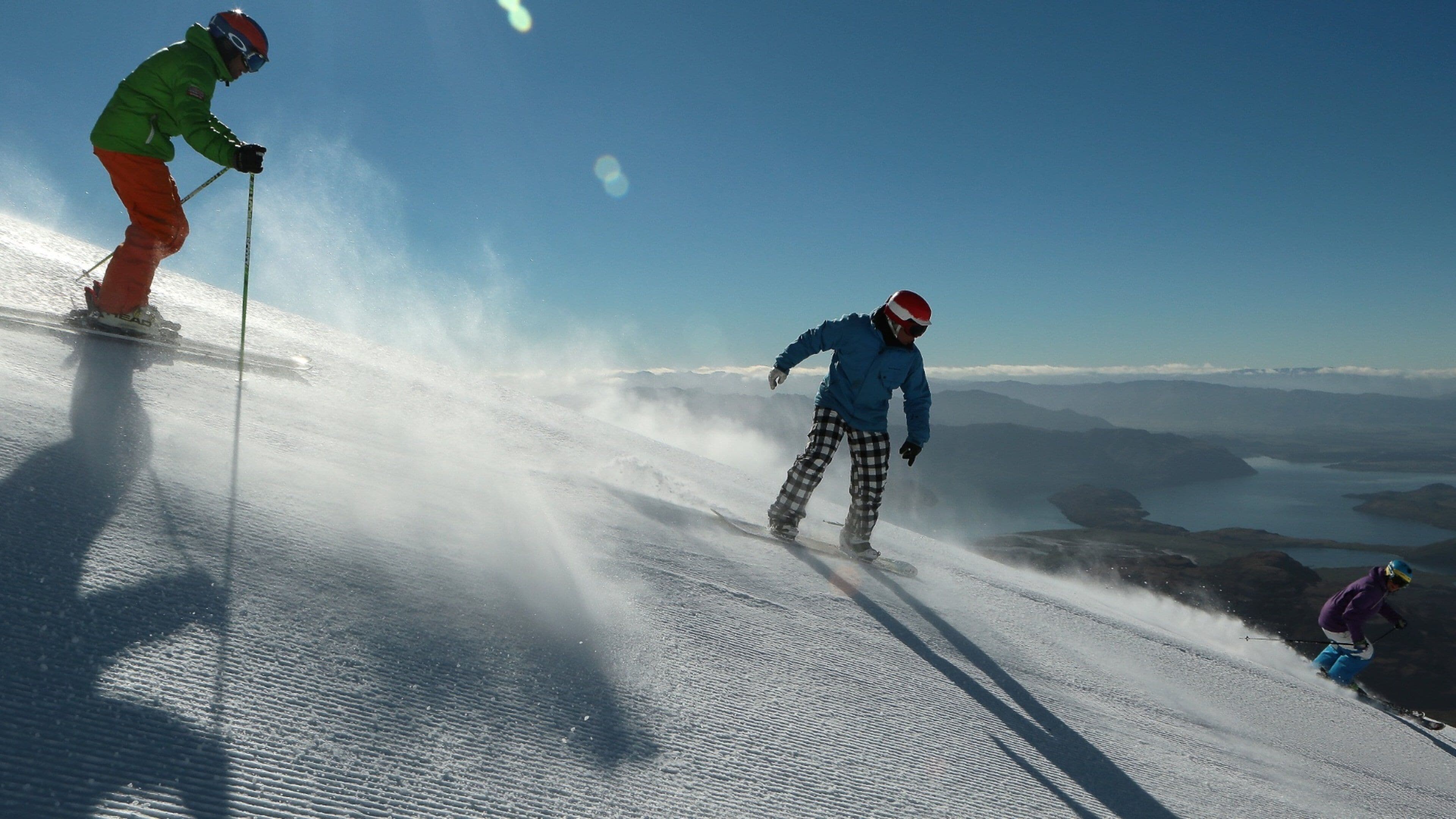 Treble Cone featuring snow, snow skiing and snow boarding
