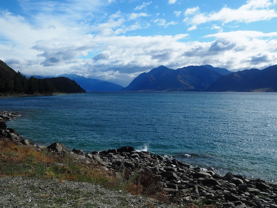 Lake Hawea, Wanaka, Otago, New Zealand. Taken at Lake Hawea Holiday Park