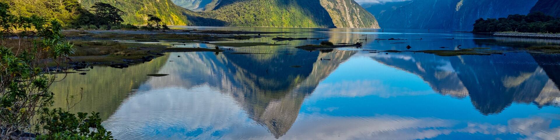 Milford Sound in Fiordland New Zealand