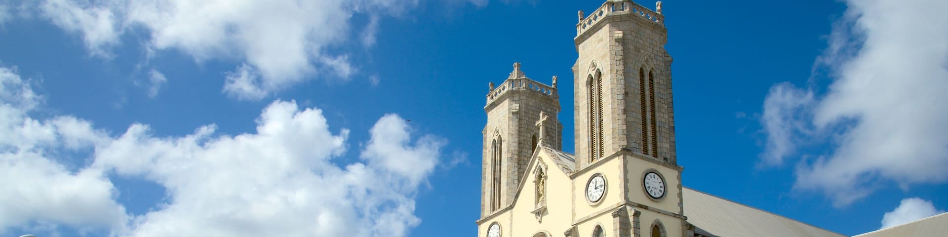 Cathédrale de Nouméa montrant patrimoine historique