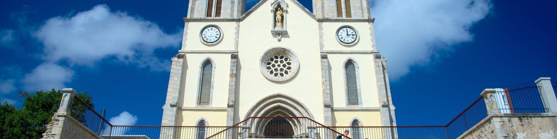 Noumea Cathedral showing a church or cathedral and heritage elements