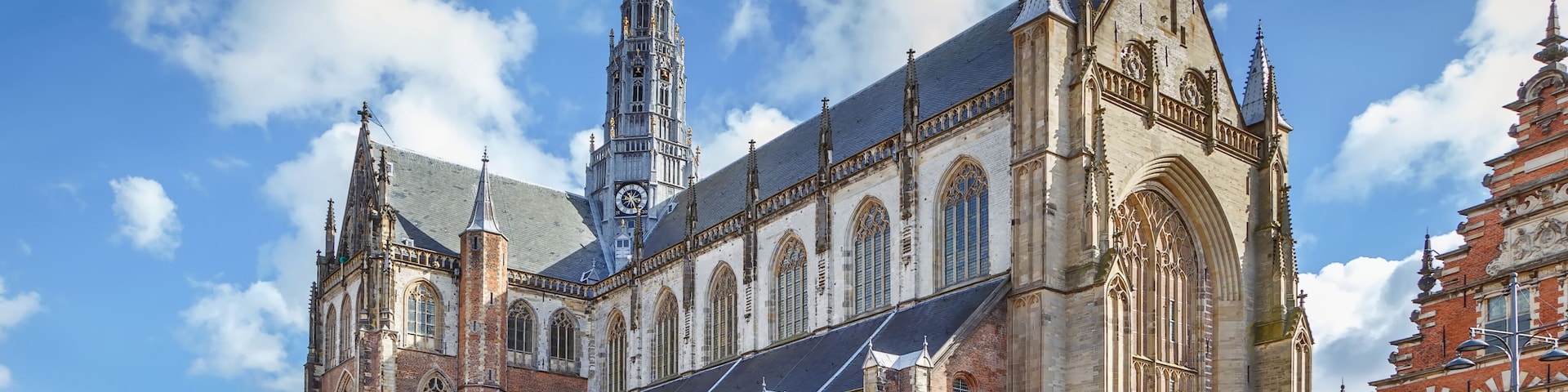 Grote Markt in Haarlem, Netherlands