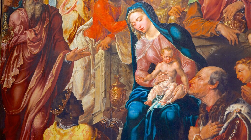 Frans Hals-museet som viser kunst og innendørs