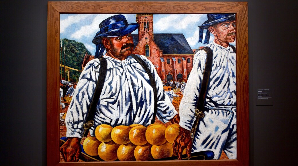 Stedelijk Museum which includes interior views and art