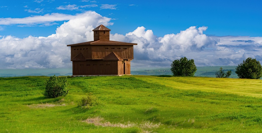 Fort Abraham Lincoln State Park is a North Dakota state park located 7 miles south of Mandan, North Dakota