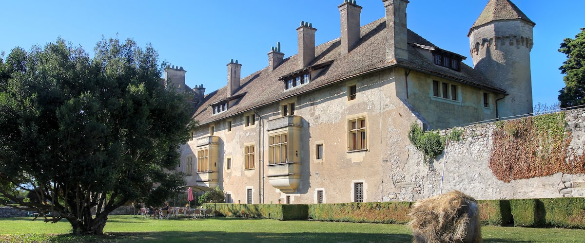 Chateau de Ripaille in Thonon-les-bains, France., Shutterstock ID 96688240, Purchase Order: -