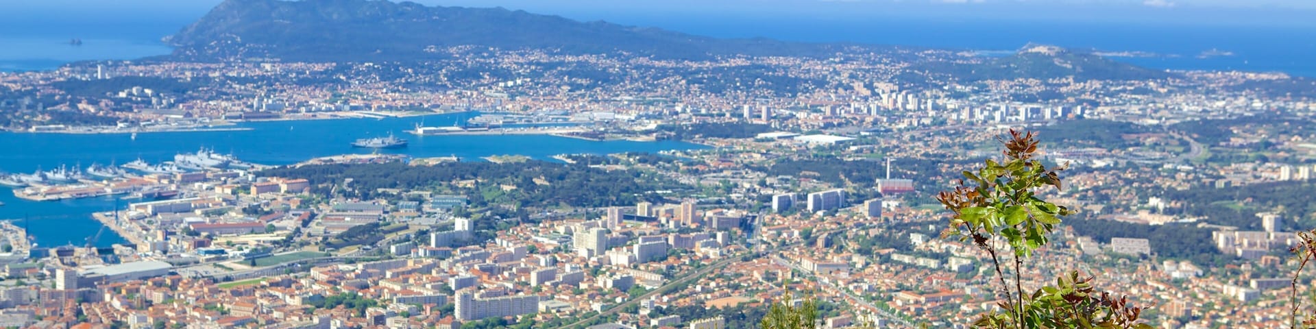 Toulon - Hyeres featuring landscape views and a city