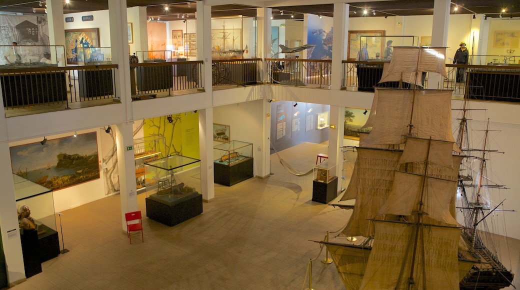 Musée National de la Marine som visar interiörer