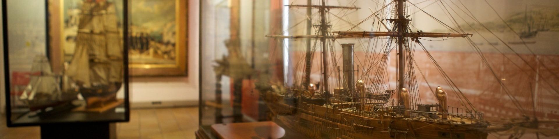 Musee National de la Marine que inclui vistas internas