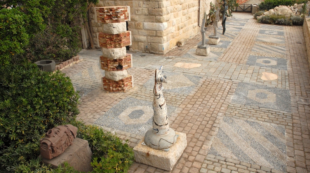 Picasso Museum showing a garden