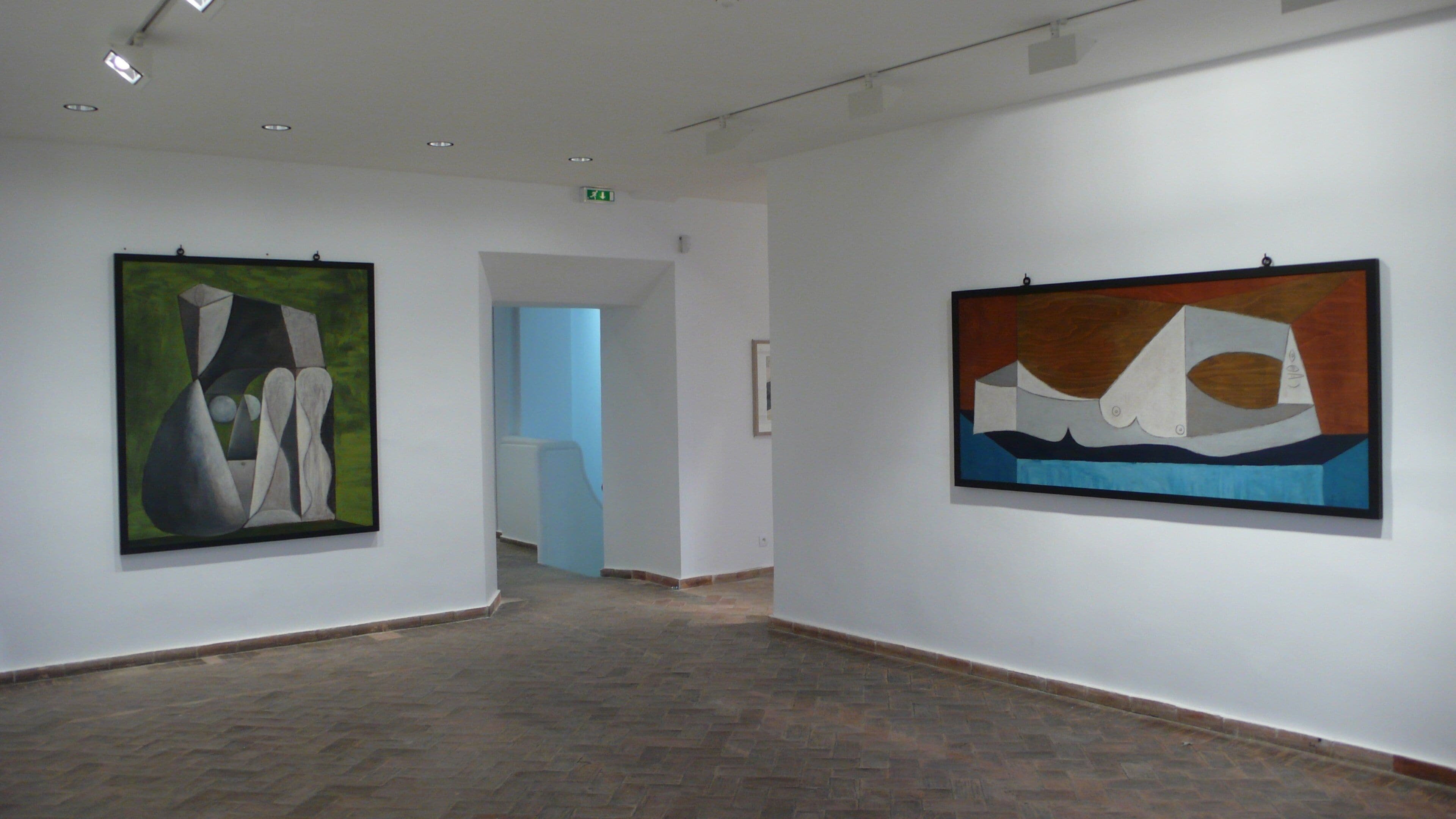 Picasso Museum which includes interior views and art