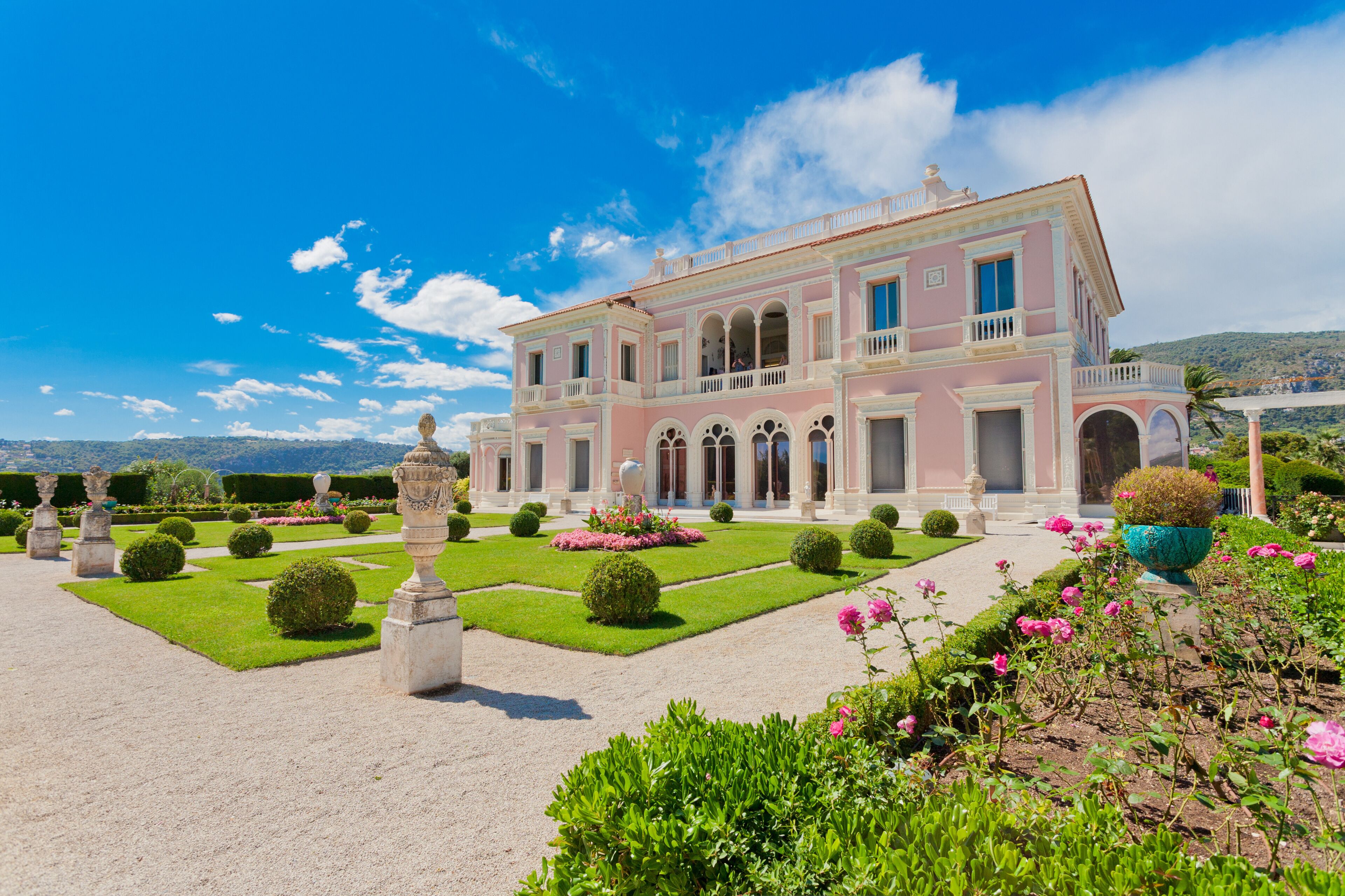 Garden in Villa Ephrussi de Rothschild, Saint-Jean-Cap-Ferrat