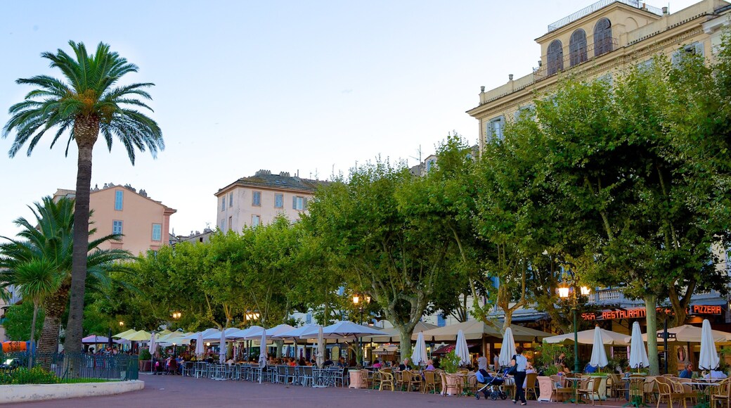 Place St-Nicolas featuring street scenes