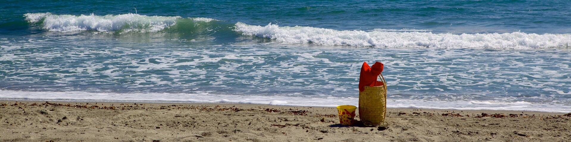 La Marana Beach featuring a beach