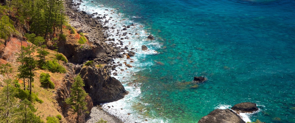Anson Bay Beach featuring general coastal views and rocky coastline