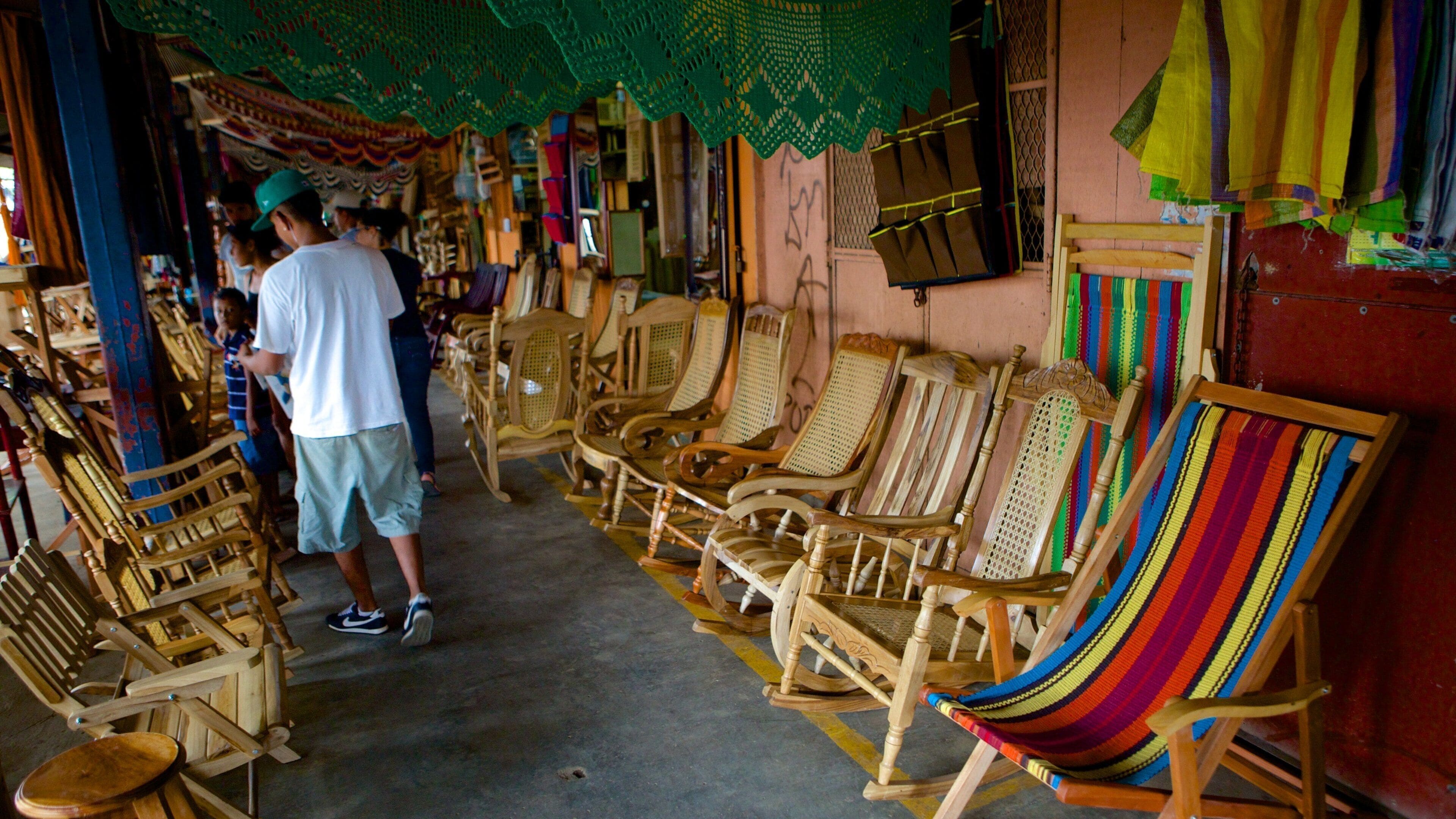 Mercado Carlos Roberto Huembes og byder på interiør