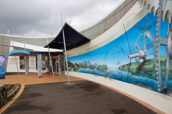 Claphams National Clock Museum which includes outdoor art