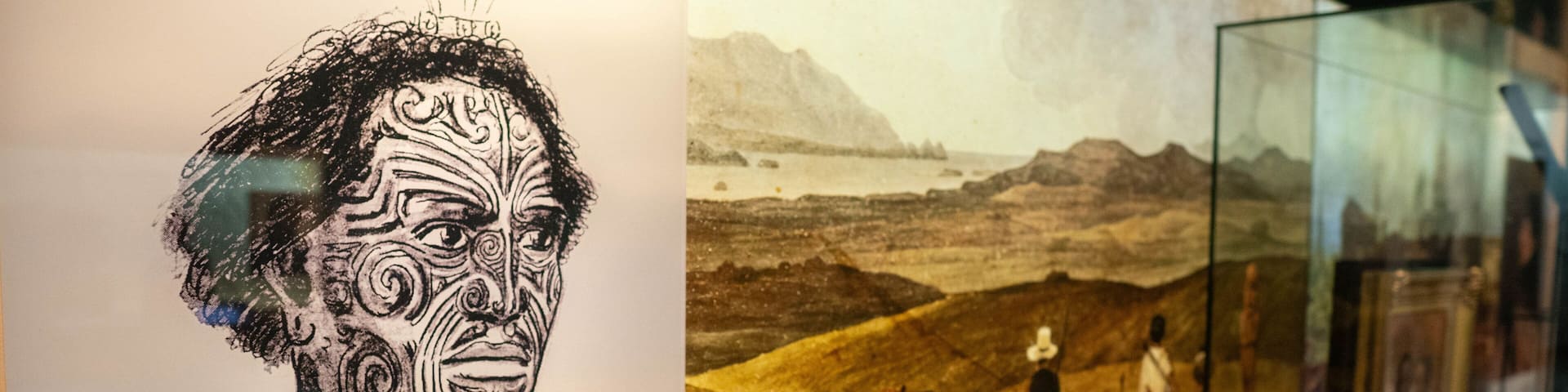 Waitangi Treaty Grounds showing interior views