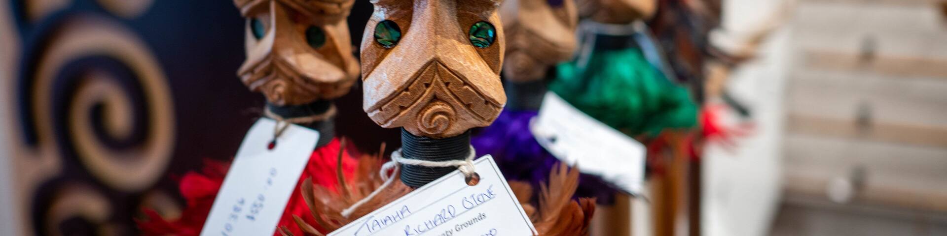 Waitangi Treaty Grounds showing indigenous culture