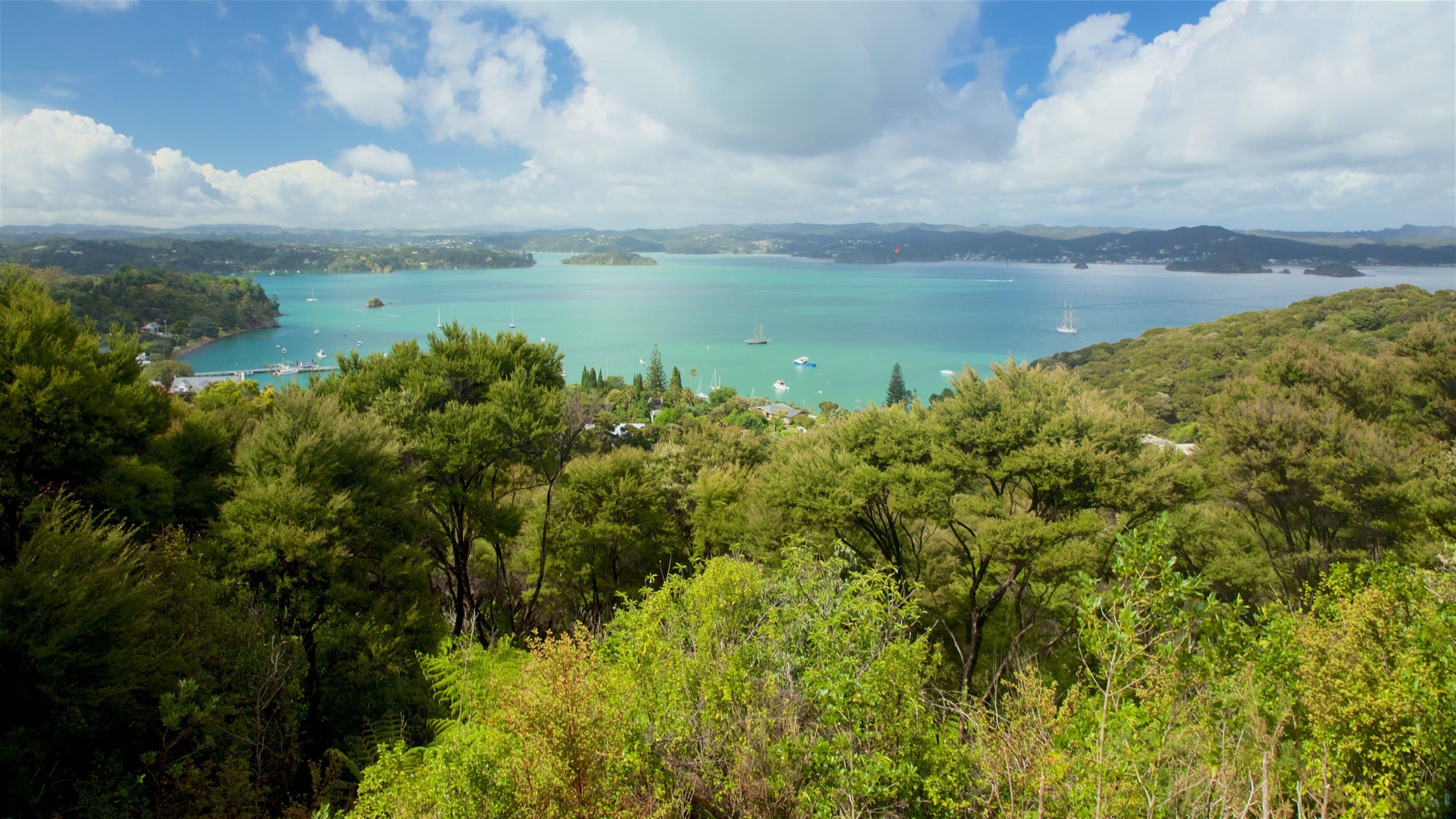 Flagstaff Hill fasiliteter samt innsjø og rolig landskap