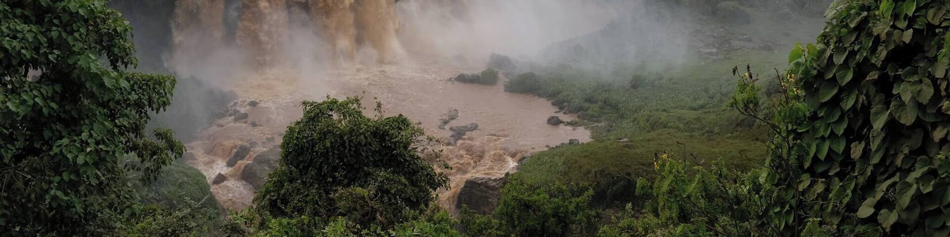 This amazing waterfall is near Lake Tana. Don't miss it