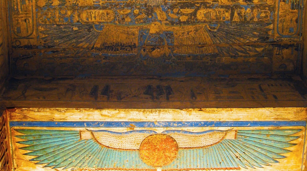 After 3,000 years, a few holes in the roof isn't too shabby. #architecture #colorful