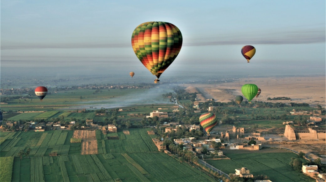 #LifeAtExpediaGroup A hot air baloon ride is one of those must do experiences. To just drift with the wind and the sound and heat of the burners now and then, drifting towards The Valley of the Kings is a magical experience.