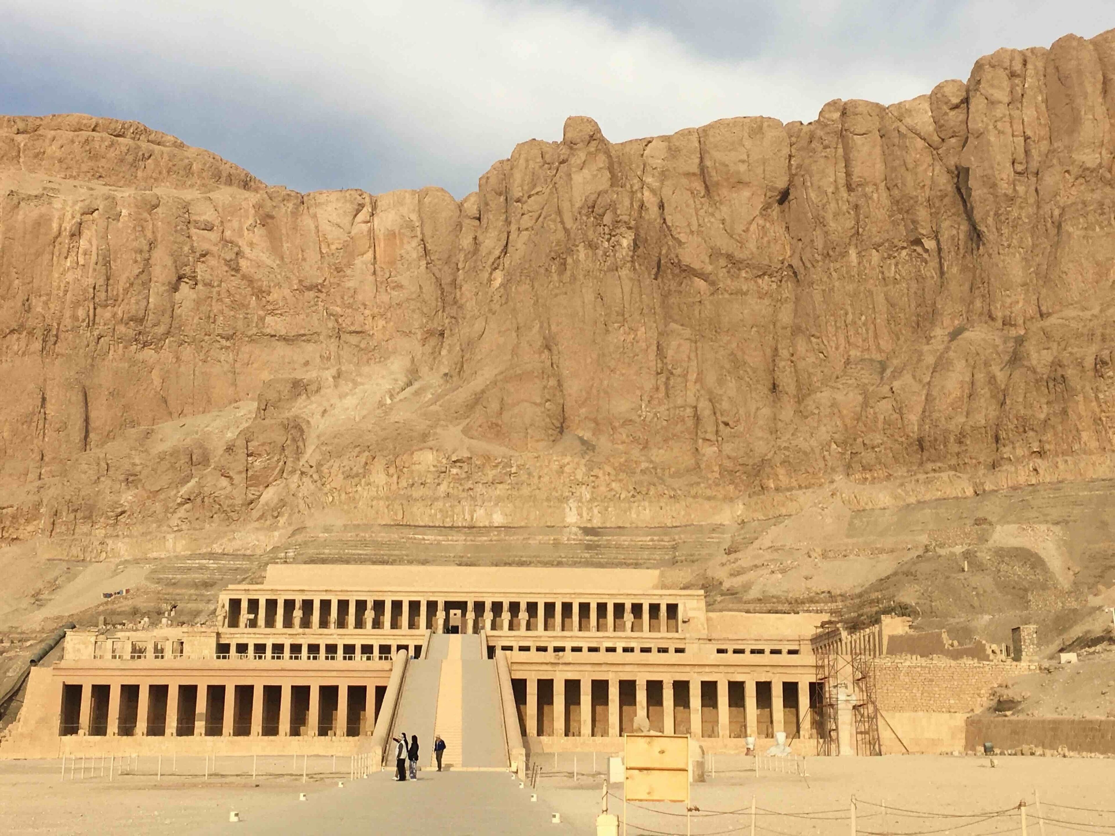 Al-Deir Al-Bahari Temple, Luxor, Egypt #red #travel #nationalpark
#hiking #architecture #landscape #temple #ancient #ruins