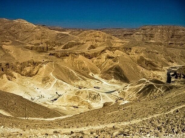 #adventure
Valley of the Kings, Arabic Wādī Al-Mulūk, also called Valley of the Tombs of the Kings or Arabic Wādī Bībān al-Mulūk, long narrow defile just west of the Nile River in Upper Egypt. It was part of the ancient city of Thebes and was the burial site of almost all the kings (pharaohs) of the 18th, 19th, and 20th dynasties (1539–1075 BCE), from Thutmose I to Ramses X. Located in the hills behind Dayr al-Baḥrī, the 62 known tombs exhibit variety both in plan and in decoration. In 1979 UNESCO designated the valley part of the World Heritage site of ancient Thebes, which also includes Luxor, the Valley of the Queens, and Karnak.