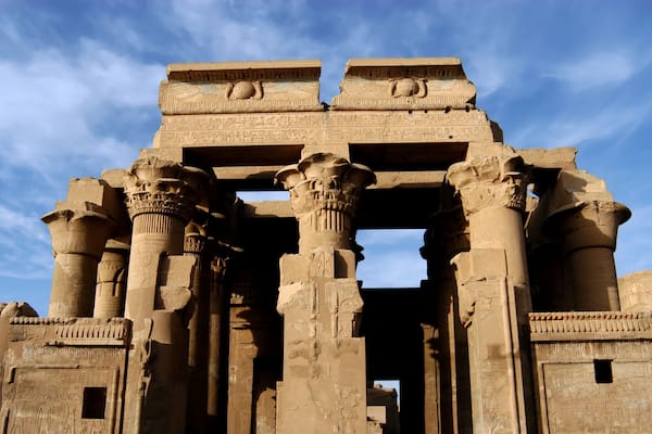 Ancient temple of pharaoh Sobek in Kom Ombo