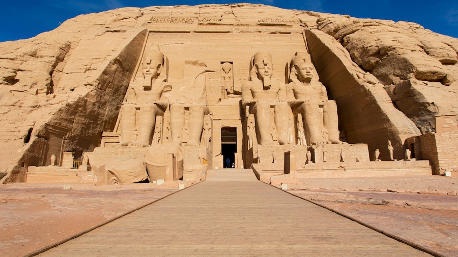 Abu Simbel Egypt entrance temple