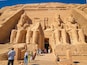 Abu Simbel, a rock in Nubia, two ancient Egyptian temples, the time of Ramses II