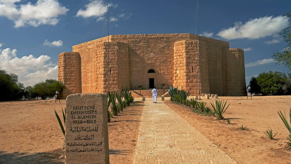 The German War cemetery at El Alamein i