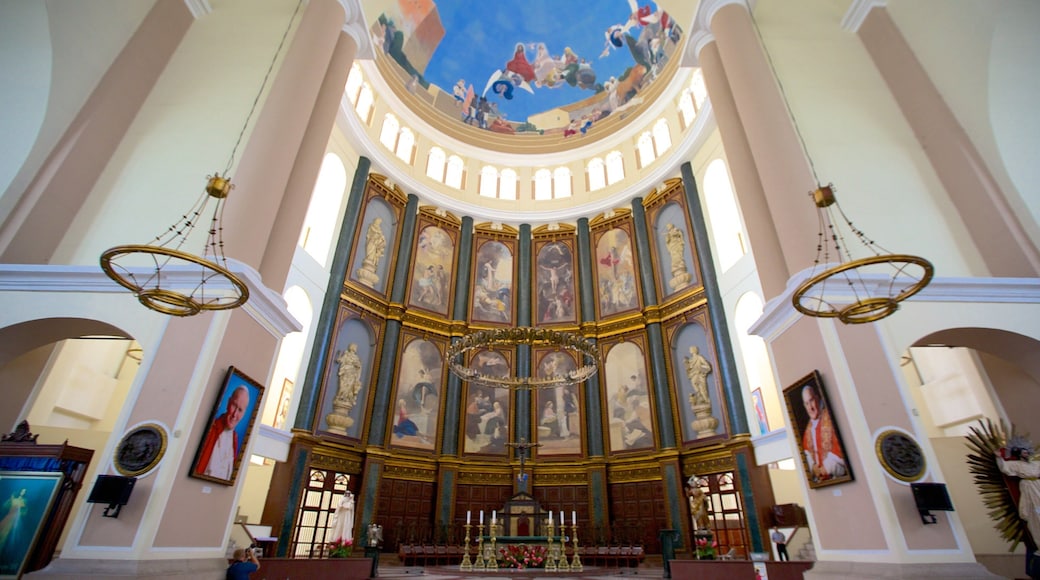Catedral Metropolitano which includes a church or cathedral, religious aspects and interior views