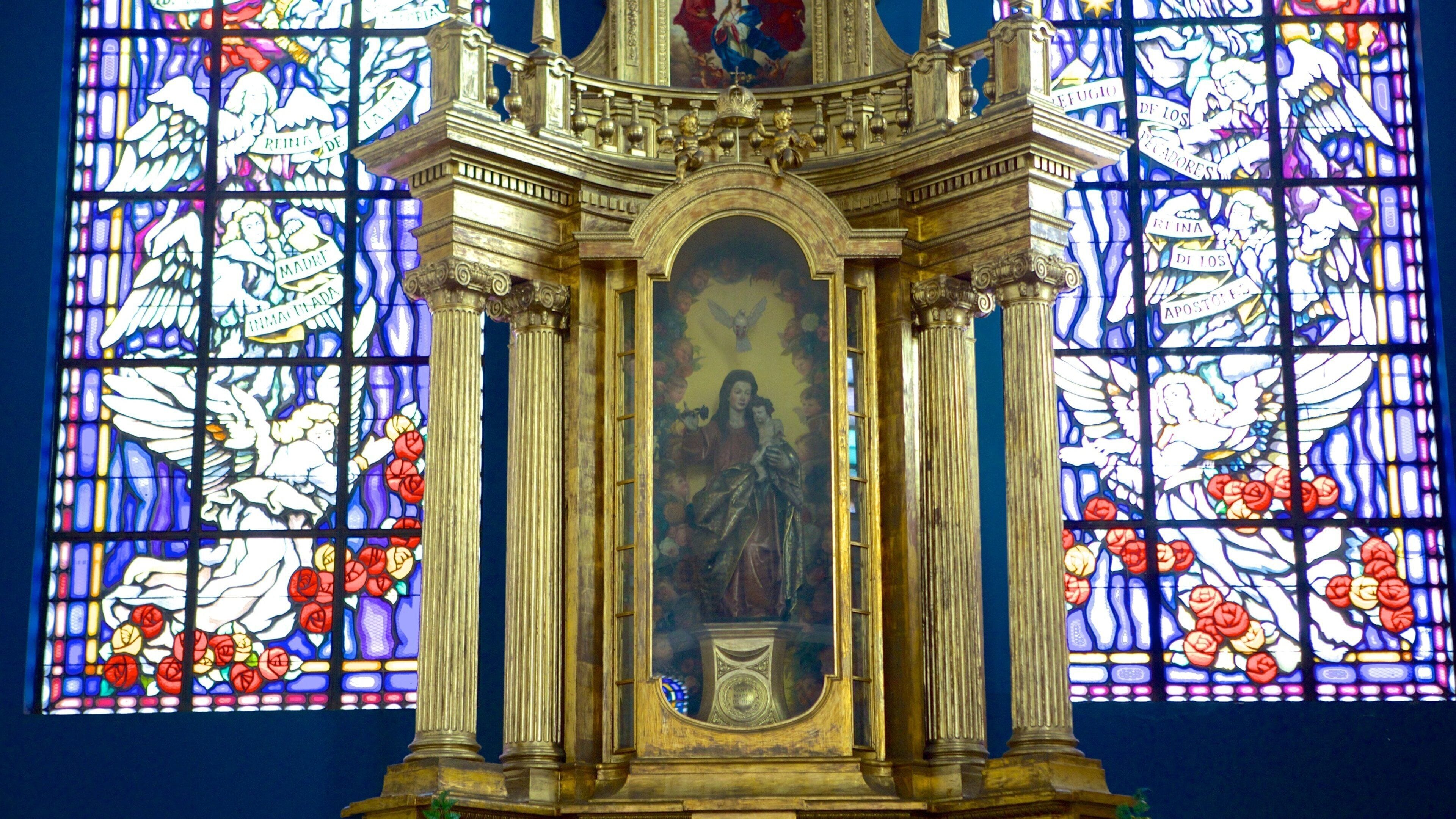 Catedral Metropolitano showing interior views, religious elements and a church or cathedral