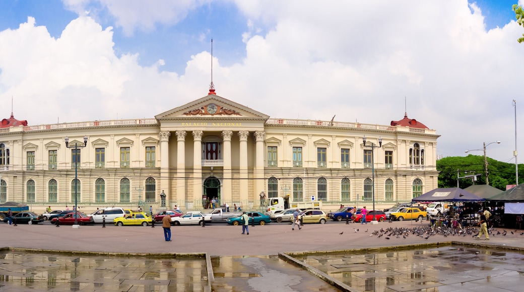 San Salvador, El Salvador - 03-04-2014 Front view of the