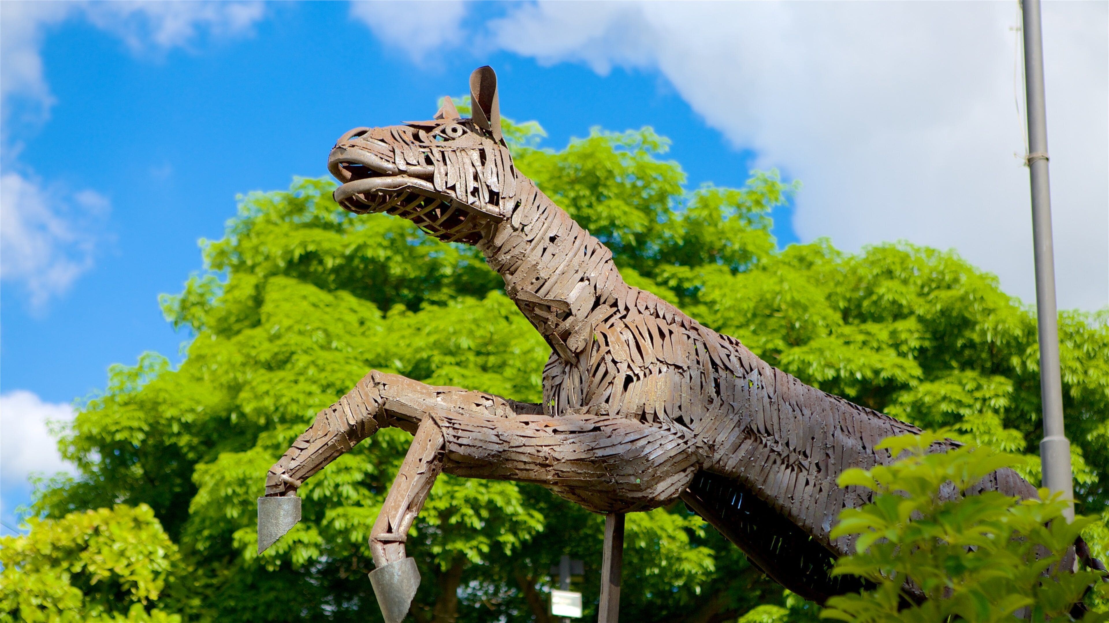 David Guzman Anthropology Museum featuring a park