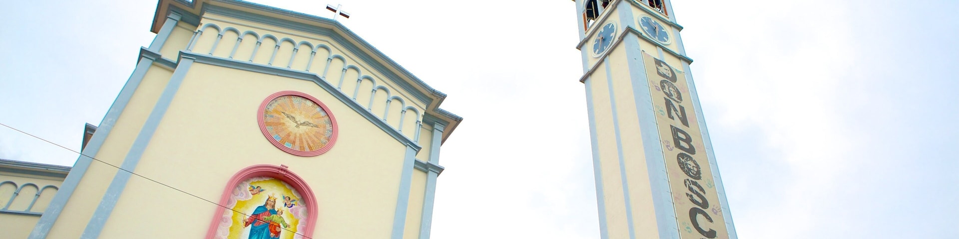 Iglesia Don Rua featuring religious aspects and a church or cathedral