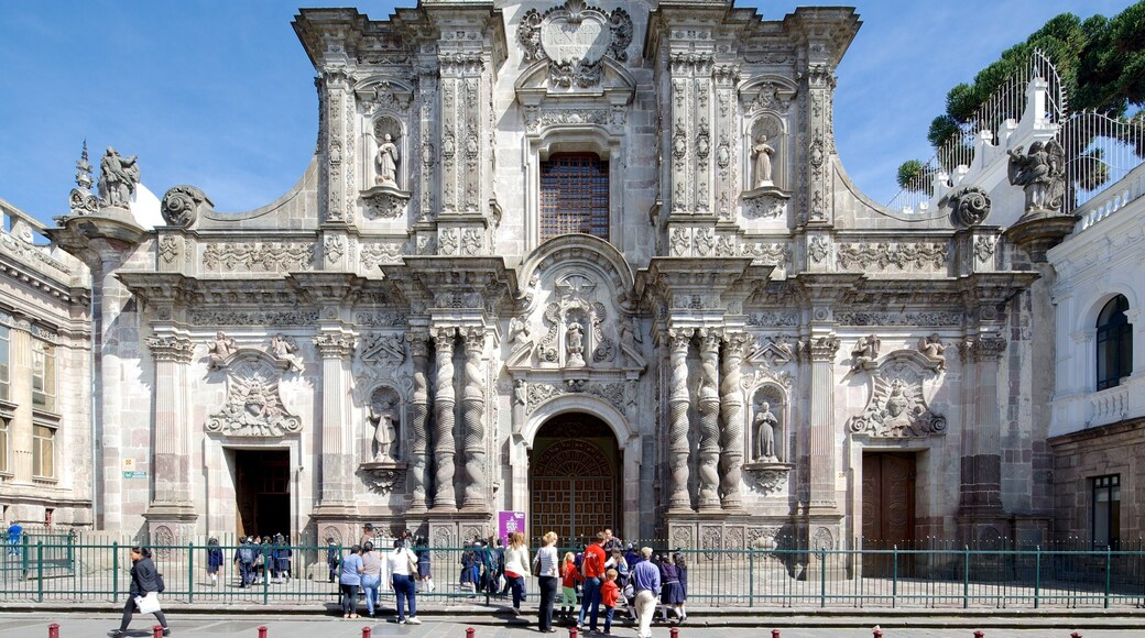 Church of the Society of Jesus featuring heritage architecture, a church or cathedral and street scenes