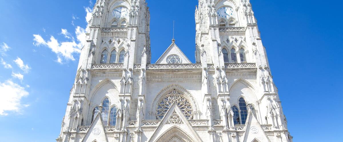 Basilica of the National Vow featuring a church or cathedral, religious elements and heritage architecture