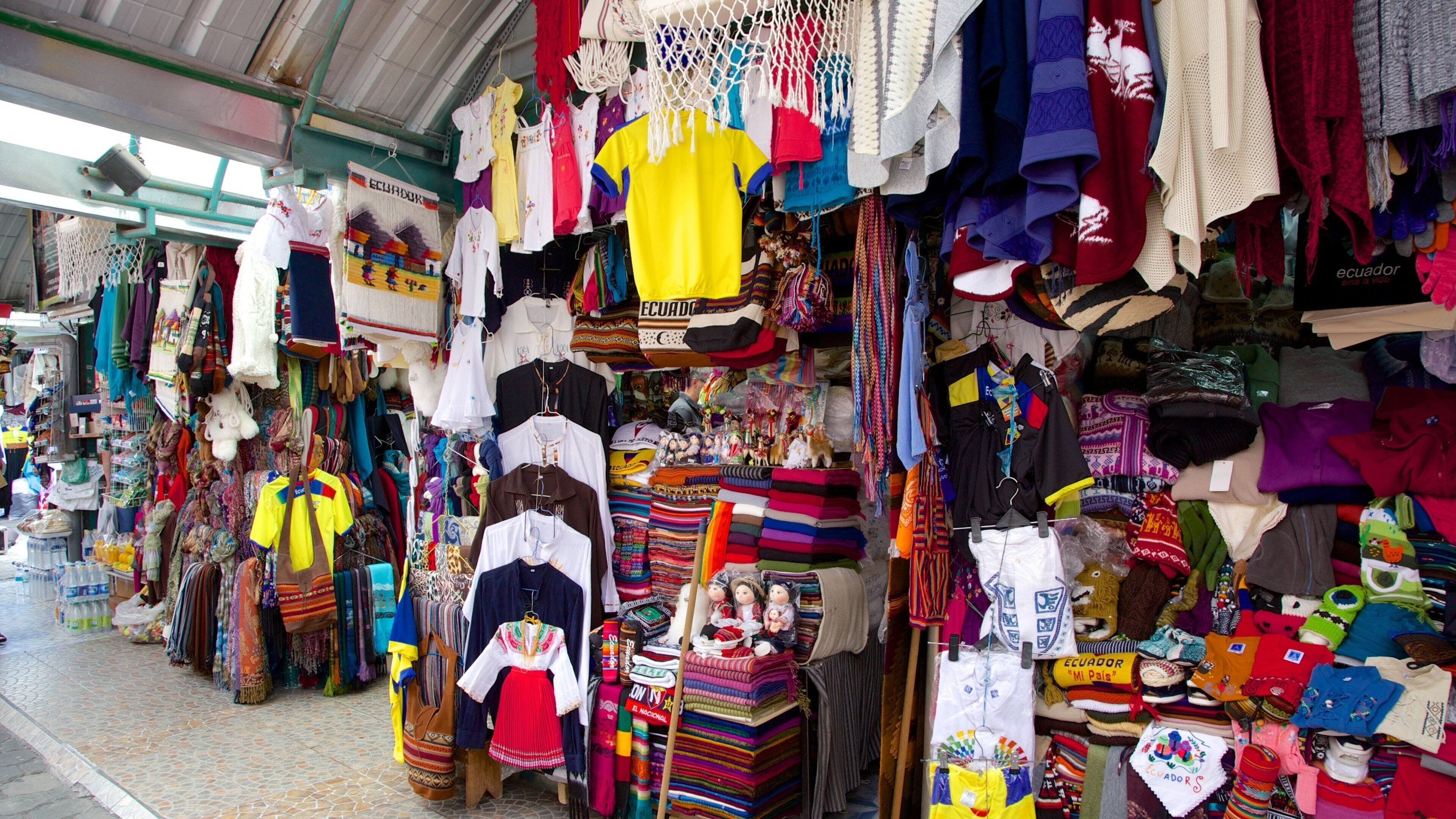 ラ マリスカル クラフト マーケット どの含み マーケット, 屋内の眺め と ストリート シーン