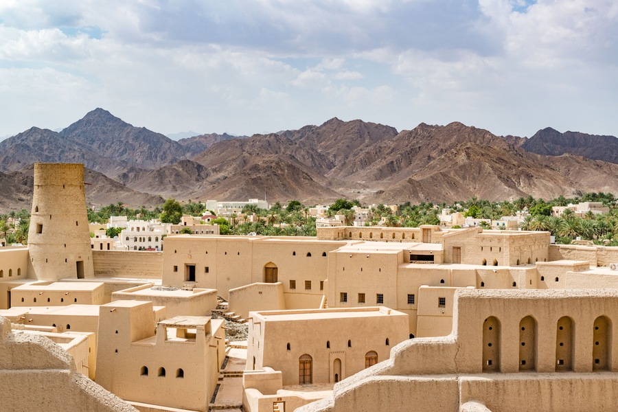 Bahla Fort is one of four historic fortresses situated at the foot of the Djebel Akhdar highlands in Oman. It has led to its designation as a UNESCO World Heritage Site and is known as Qal'at Bahla'.