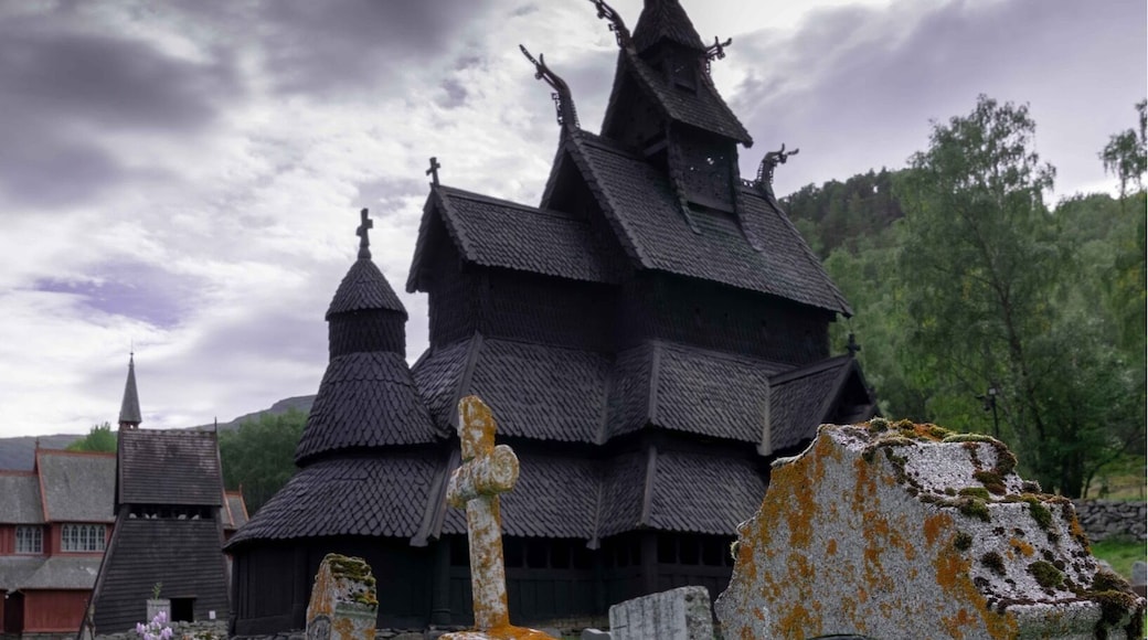 Medieval stave church near Flåm, definitely worth a visit.