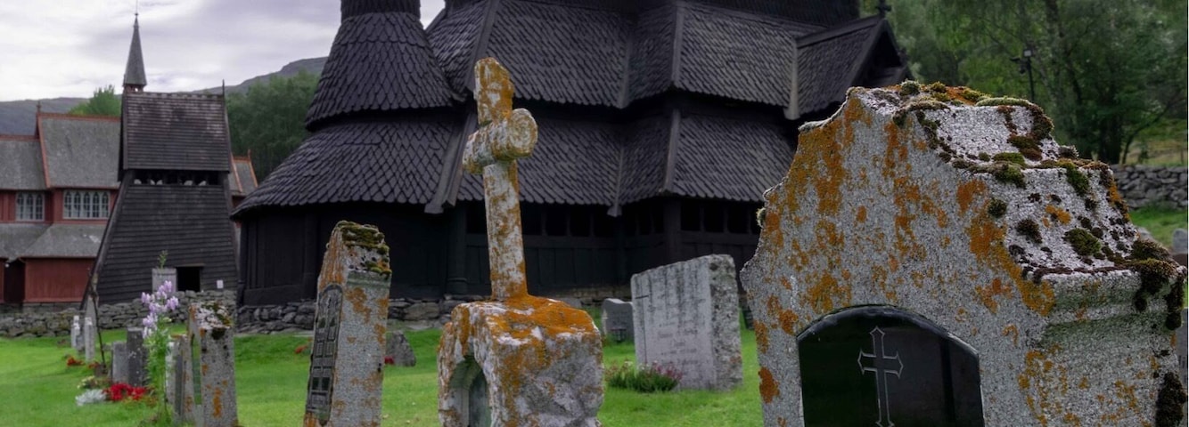 Medieval stave church near Flåm, definitely worth a visit.