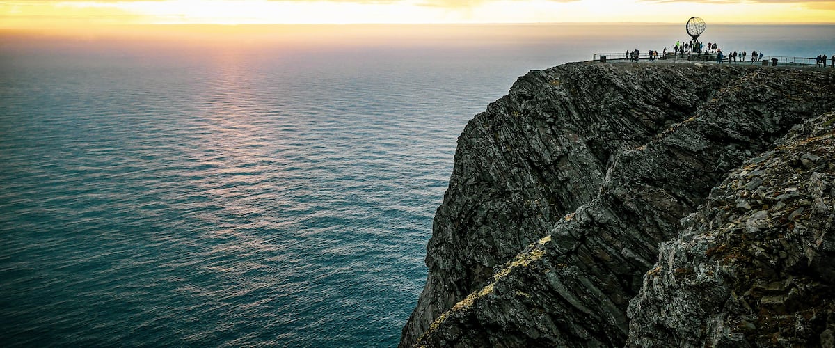 #Norway #northcape #outdoor #Trovember #view
First become famous after the English explorer Richard Chancellor rounded it in 1553 in an attempt to find a sea route through the northeast passage. Although branded northernmost point in Europe, it is not exactly true (that honor goes to Cape Nordkinn), although it is the most tourist friendly and during a clear sunrise it is certainly very impressive to see. The barren tundra that paints the area homes many if the wildlife unique within the #arctic circle which includes reindeers, and many species of arctic birds that lives on the islands near the area.
Since the northcape itself sits at the cloudlines, during cloudy winter days the area can be very foggy to the point that you can't even see anything right in front of you. Luckily there are camera installed in the vicinity which can be monitored online to see the condition there before visit. Also guest can enjoy the view in the comfort of their large visitor center that has many facility including festaurants, shoo, theater, and a small museum where tourist can stay warm and cozy while waiting for the perfect moment to see the beautiful north cape sunrise and truly feel like they are at the end of the world :)